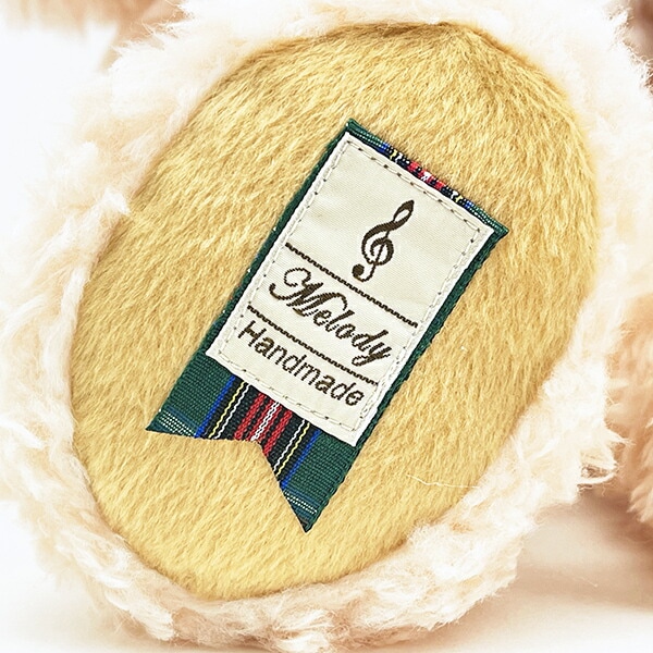 くまのメロディ ぬいぐるみ （L） ピンク 日本製