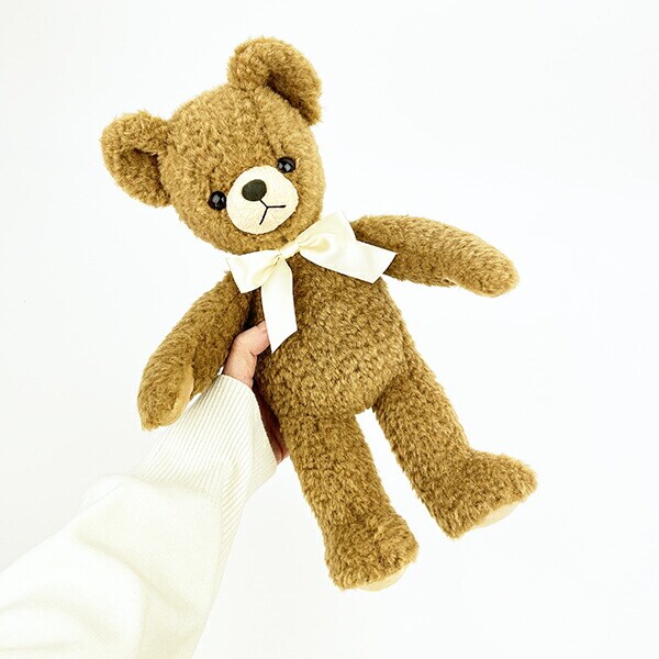 ぬいぐるみ フカフカメロディ Ｍ ブラウン 人形 インテリア キッズ ギフト
