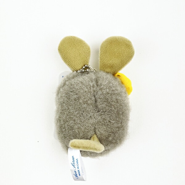 レオ・レオニ ふかふかフレデリック マスコットチェーン グレー ぬいぐるみ キーホルダー