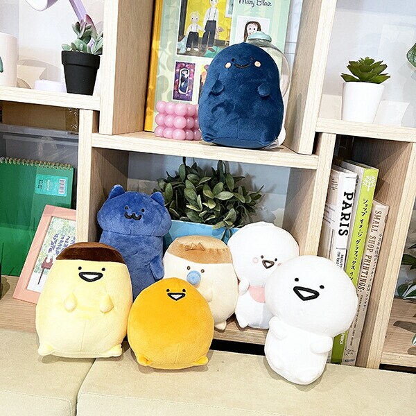 お文具といっしょ ばぶんぐさん ぬいぐるみ Ｍ マスコット インテリア