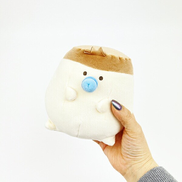 お文具といっしょ ばぶんぐさん プリンさん ぬいぐるみ Ｍ マスコット インテリア