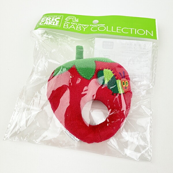 はらぺこあおむし イチゴ ガラガラ ベビー 玩具