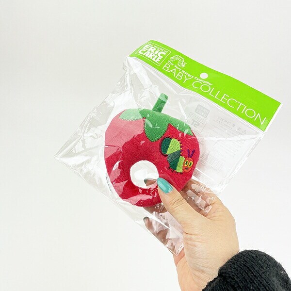 はらぺこあおむし イチゴ ガラガラ ベビー 玩具