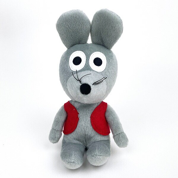 ねずみくんのチョッキ ねずみくん ぬいぐるみ Sサイズ グレー