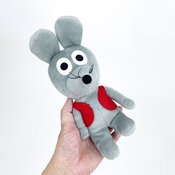 ねずみくんのチョッキ ねずみくん ぬいぐるみ Sサイズ グレー