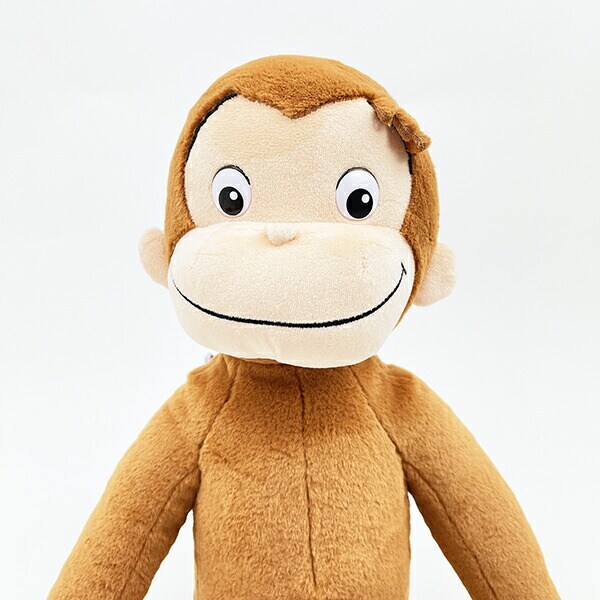 おさるのジョージ アニメーションジョージ ふんわり ぬいぐるみ(L)