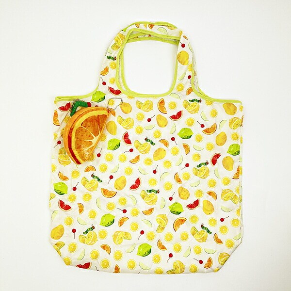 はらぺこあおむし オレンジ エコバッグ