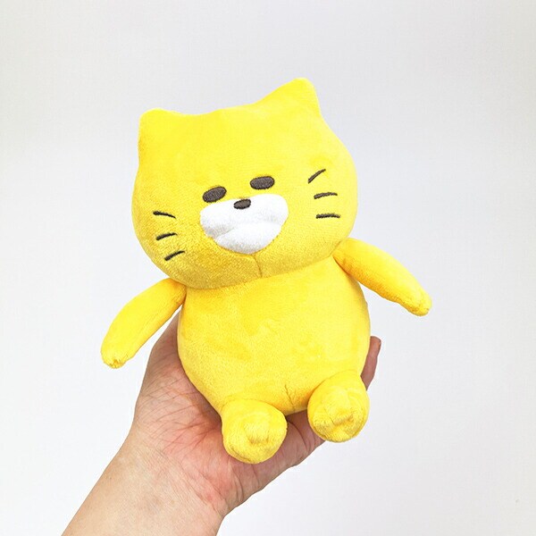 ノラネコぐんだん すわるノラネコ ぬいぐるみ(S)