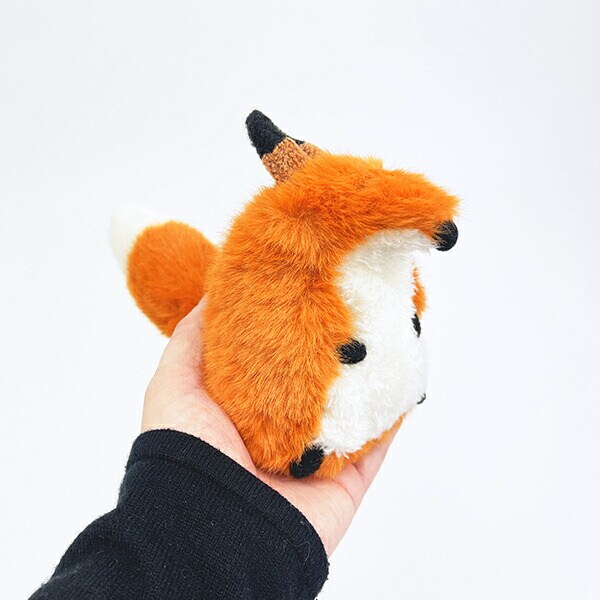 tetora きつね ぬいぐるみ(S) オレンジ