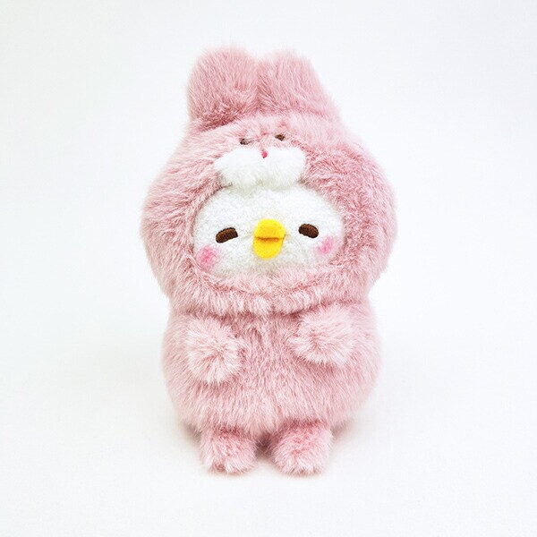 カナヘイの小動物 ピスケ ピンクウサギ ぬいぐるみ
