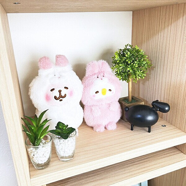 カナヘイの小動物 うさぎ シロウサギ ぬいぐるみ