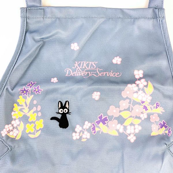 スタジオジブリ 魔女の宅急便 ジジ エプロン 野花 まえかけ キッチン