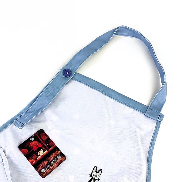 スタジオジブリ 魔女の宅急便 ジジ エプロン 野花 まえかけ キッチン