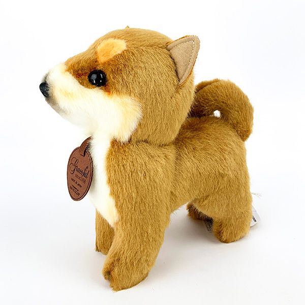   柴犬 S ブラウン 立ち　ぬいぐるみ 日本犬 グレイフル　インテリア用品 4905330014603 　 ブラウン  日本製