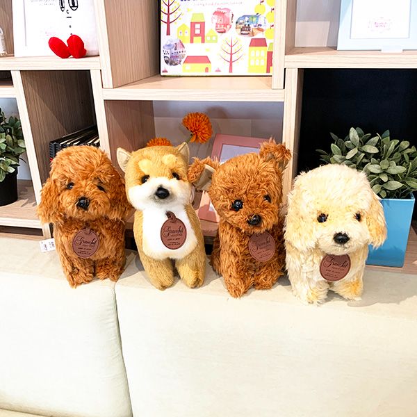   柴犬 S ブラウン 立ち　ぬいぐるみ 日本犬 グレイフル　インテリア用品 4905330014603 　 ブラウン  日本製