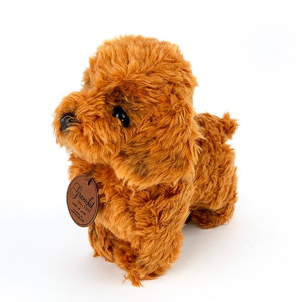   トイプードルS アプリコット立ち ぬいぐるみ グレイフル インテリア用品 4905330014627 　   日本製