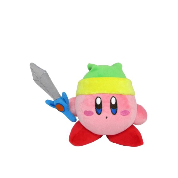 星のカービィ Kirby KP09 ソードカービィ (S) ぬいぐるみ ピンク