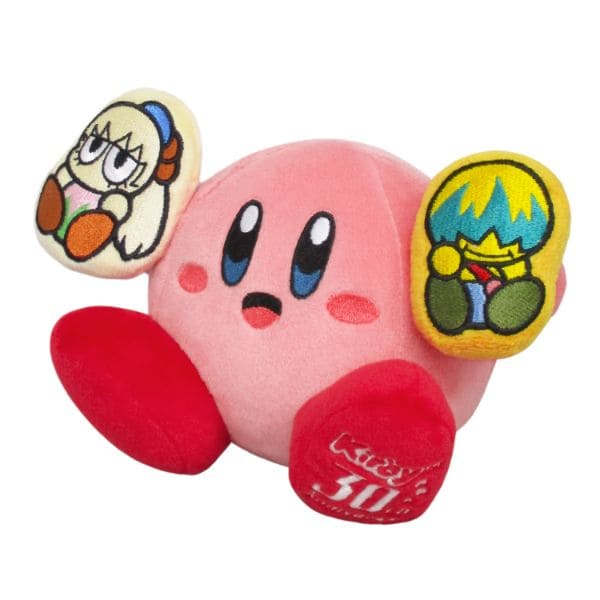 星のカービィ Kirby フーム ブン きほんはまる 30th ぬいぐるみ ピンク