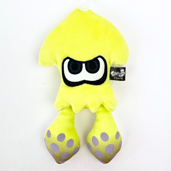 スプラトゥーン Splatoon3 イカ イエロー(S) ぬいぐるみ ALL STAR COLLECTION インテリア