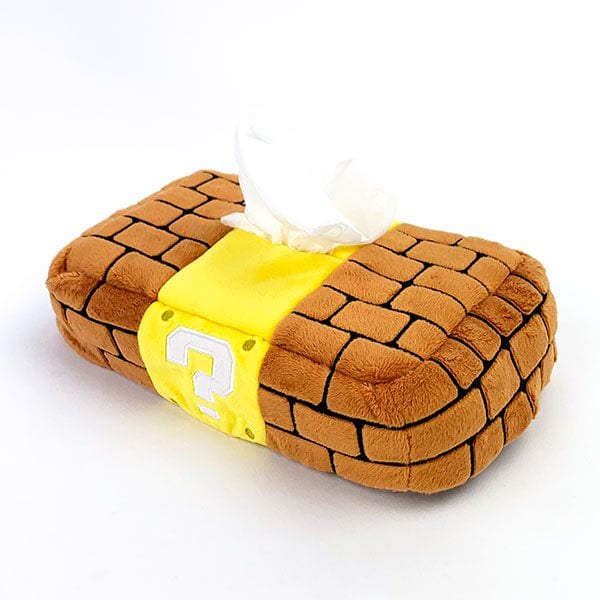 スーパーマリオ ブロック ぬいぐるみティッシュカバー