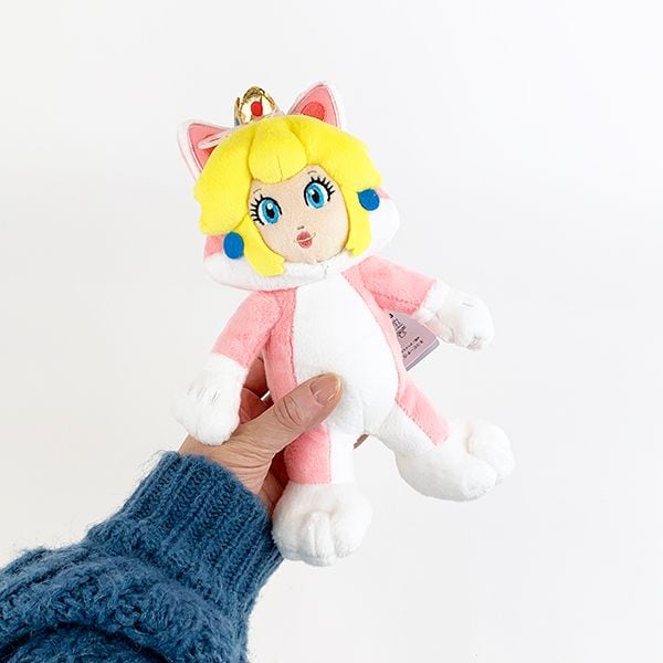 スーパーマリオ ネコピーチ ぬいぐるみ s スーパーマリオ3dワールド 任天堂 おもちゃ  グッズ