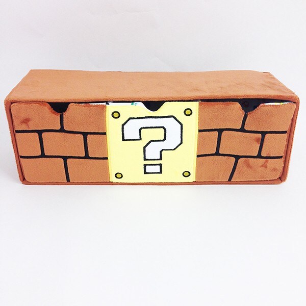 マリオ ぬいぐるみ 3連 チェスト ハテナブロック ボックス グッズ