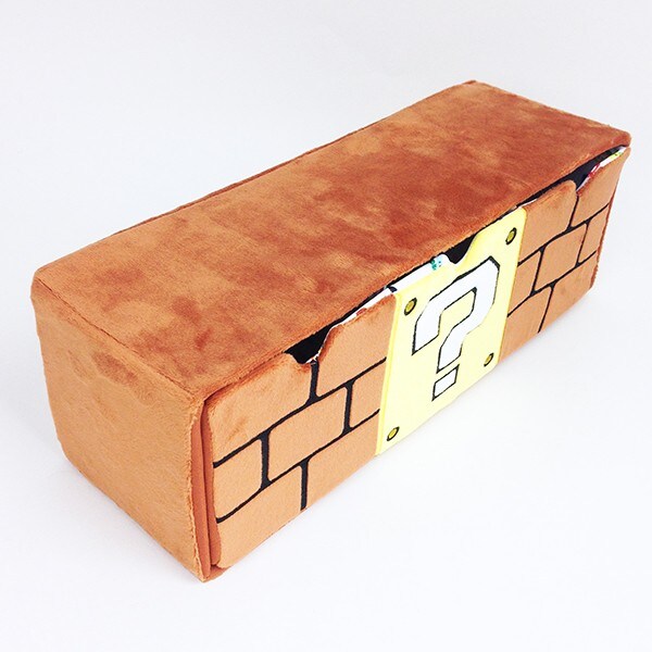 マリオ ぬいぐるみ 3連 チェスト ハテナブロック ボックス グッズ