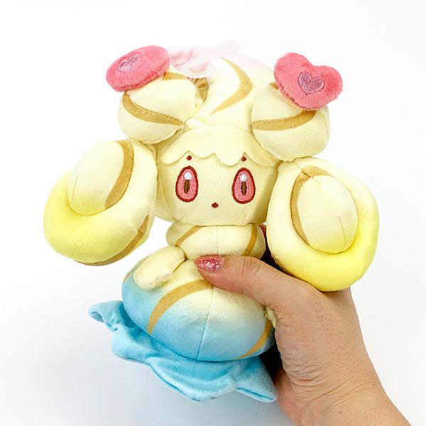 ポケットモンスター ポケモン ぬいぐるみ PP182 マホイップ（トリプルミックス）ハートアメざいく Sサイズ