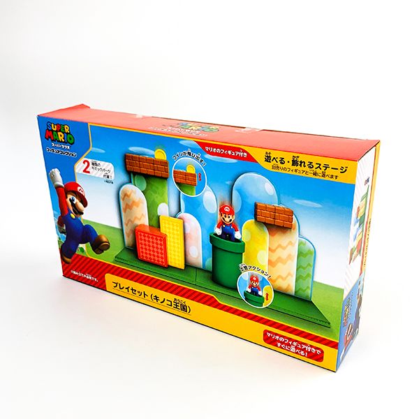 スーパーマリオ キノコ王国 SM FPS-001 プレイセット キノコ王国 おもちゃ ジオラマ プレゼント