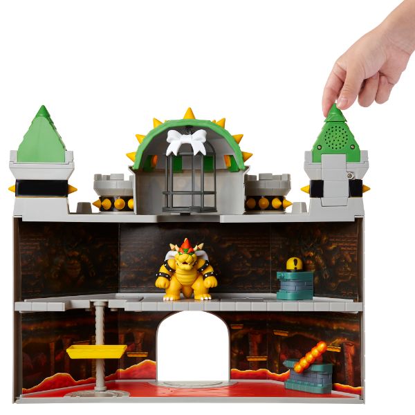 スーパーマリオ クッパ城 SM FPS-002 DXプレイセット クッパ城 おもちゃ ジオラマ プレゼント