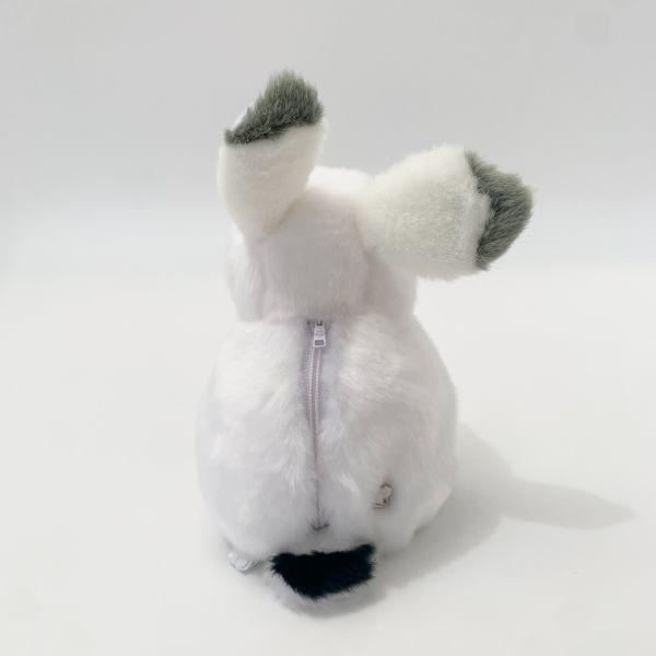 ぬいぐるみ うさぎ 雪うさぎオルゴール  ホワイト　 　 　
