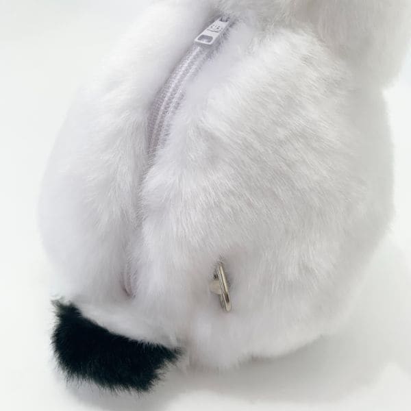 ぬいぐるみ うさぎ 雪うさぎオルゴール  ホワイト　 　 　