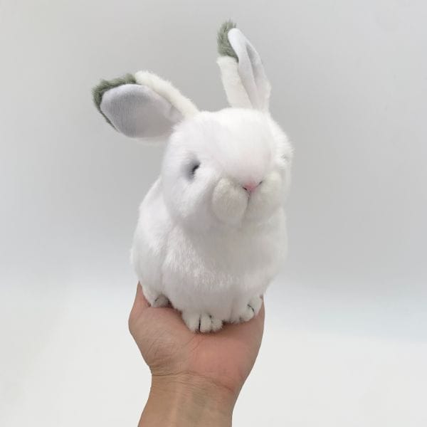 ぬいぐるみ うさぎ 雪うさぎオルゴール  ホワイト　 　 　