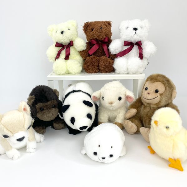 吉徳 オルゴールぬいぐるみ 日本こざる 曲：星に願いを 動物