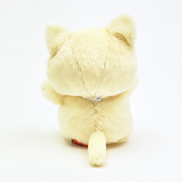 レトロぬいぐるみこれくしょん ミニ クリーミー（ねこイエロー） 吉徳レトロ