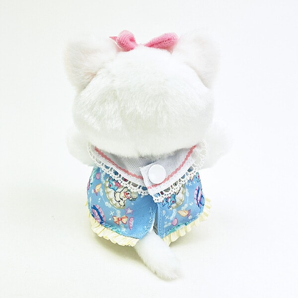 SWIMMER(スイマー) × 吉徳レトロ ミニ クリーミーねこ ぬいぐるみ 衣装＆ポーチセット(ブルー)