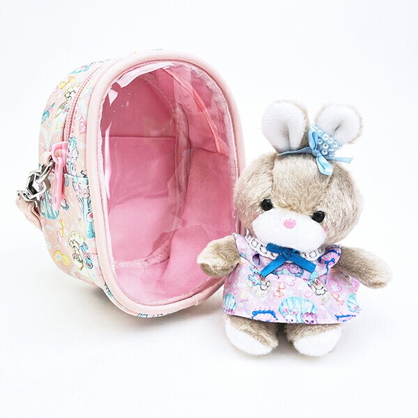 SWIMMER(スイマー) × 吉徳レトロ ミニ キャンディ ぬいぐるみ 衣装＆ポーチセット(ピンク)