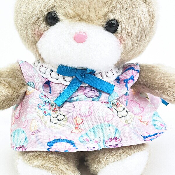 SWIMMER(スイマー) × 吉徳レトロ ミニ キャンディ ぬいぐるみ 衣装＆ポーチセット(ピンク)