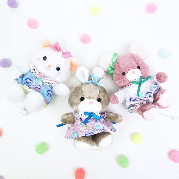 SWIMMER(スイマー) × 吉徳レトロ ミニ Qピッピ ぬいぐるみ 衣装＆ポーチセット(イエロー)