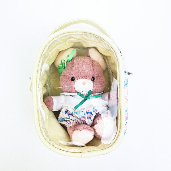 SWIMMER(スイマー) × 吉徳レトロ ミニ Qピッピ ぬいぐるみ 衣装＆ポーチセット(イエロー)