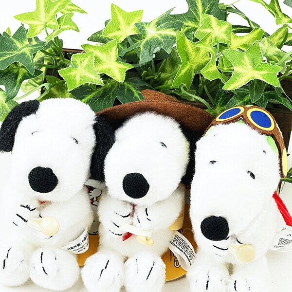 スヌーピー ビークルスカウト くっつきたい ぬいぐるみ SNOOPY