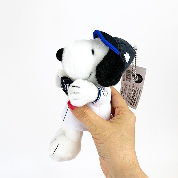 スヌーピー 埼玉西武ライオンズ マスコット キーホルダー SNOOPY 野球応援グッズ