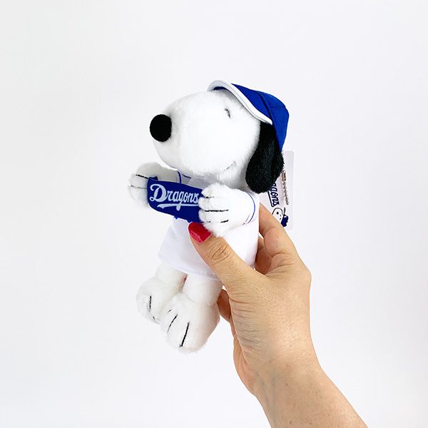 スヌーピー 中日ドラゴンズ マスコット キーホルダー SNOOPY 野球応援グッズ