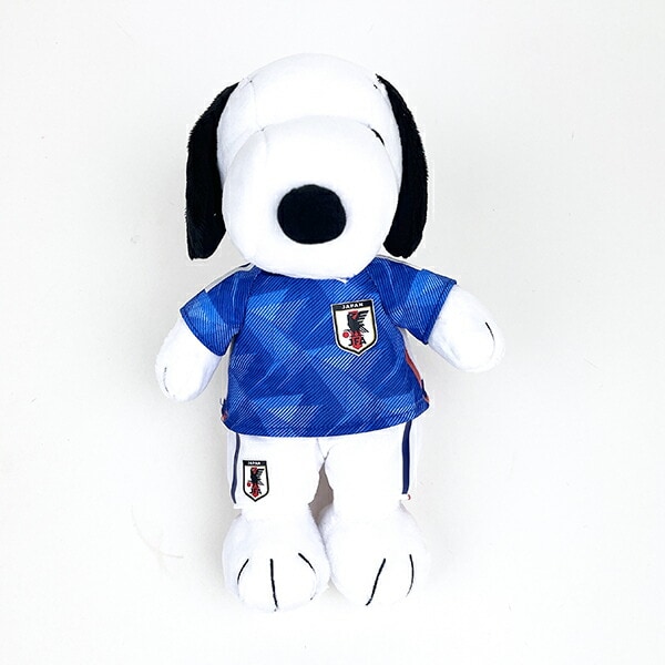 スヌーピー サッカー 日本代表 ぬいぐるみ ジャパン SNOOPY