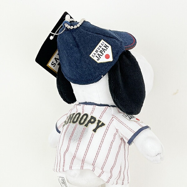スヌーピー 侍ジャパン マスコット キーホルダー ぬいぐるみ SNOOPY