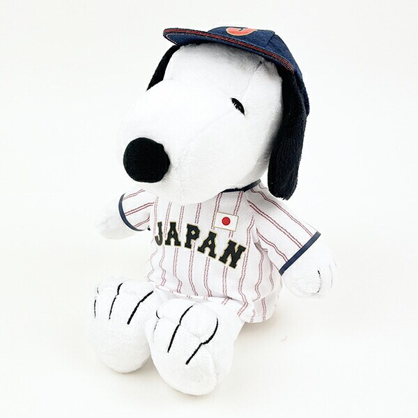 スヌーピー 侍ジャパン ぬいぐるみ SNOOPY