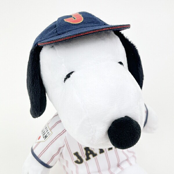 スヌーピー 侍ジャパン ぬいぐるみ SNOOPY