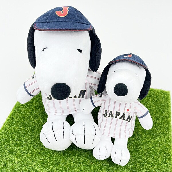 スヌーピー 侍ジャパン ぬいぐるみ SNOOPY