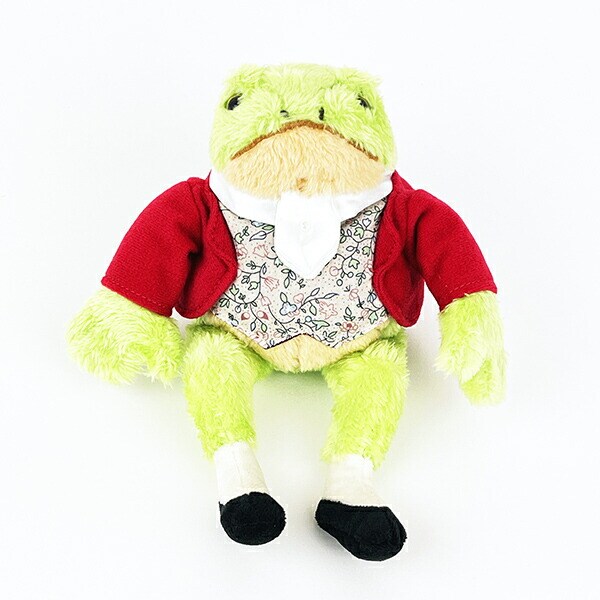 ピーターラビット ジェレミー・フィッシャー ナチュラルシリーズ ぬいぐるみ