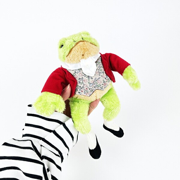 ピーターラビット ジェレミー・フィッシャー ナチュラルシリーズ ぬいぐるみ